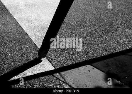 abstract geometric image - shadow Stock Photo