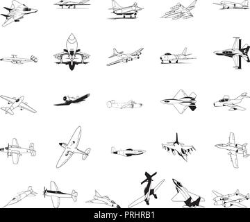 free airplane clipart vector free