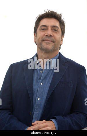 Cannes (south-eastern France). 71st Cannes Film Festival. Javier Bardem. Photocall 'Everybody knows' *** Local Caption *** Stock Photo