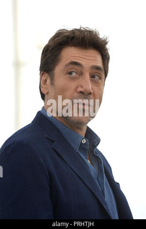 Cannes (south-eastern France). 71st Cannes Film Festival. Javier Bardem. Photocall 'Everybody knows' *** Local Caption *** Stock Photo