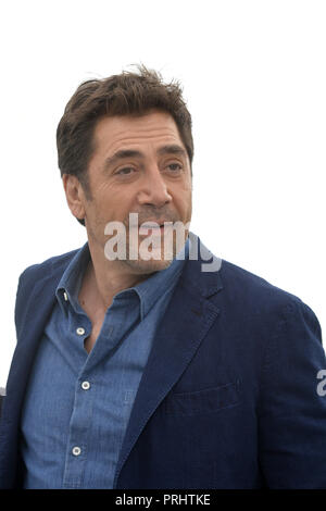 Cannes (south-eastern France). 71st Cannes Film Festival. Javier Bardem. Photocall 'Everybody knows' *** Local Caption *** Stock Photo