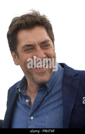 Cannes (south-eastern France). 71st Cannes Film Festival. Javier Bardem. Photocall 'Everybody knows' *** Local Caption *** Stock Photo