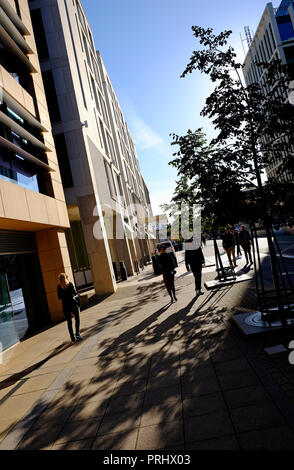 street scene, station road, cambridge, england Stock Photo