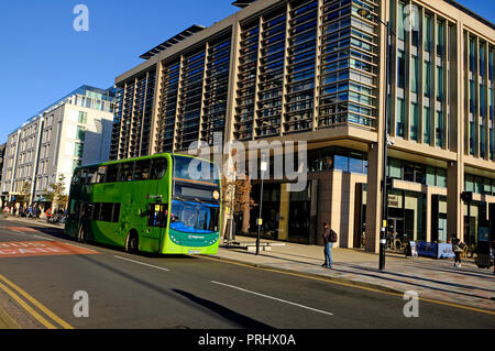 street scene, station road, cambridge, england Stock Photo