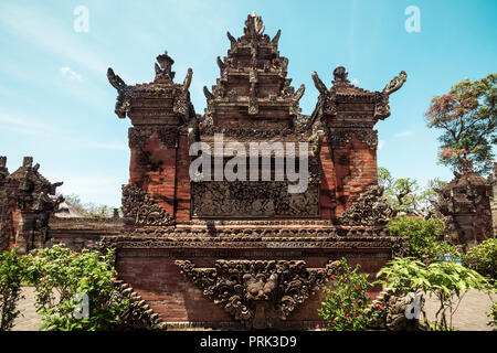 Puseh Batuan temple in Bali Indonesia. Stock Photo