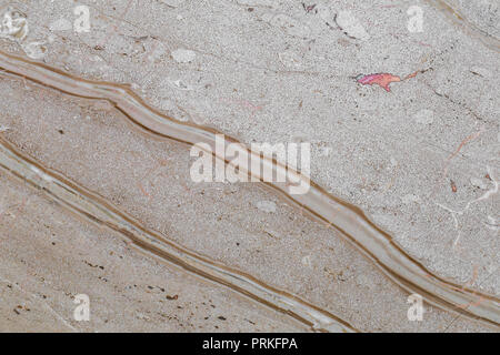 natural beautiful marble in warm and bright colours, marble background texture, closeup Stock Photo