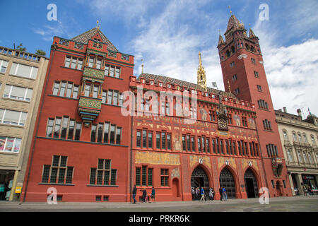 Basel Town Hall Stock Photo