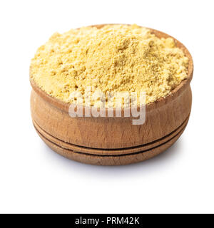 dried spices ginger on white isolated background Stock Photo