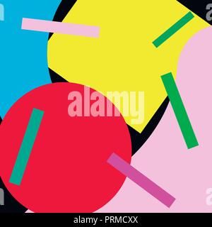Trendy vector image design with modern colors. Stock Vector