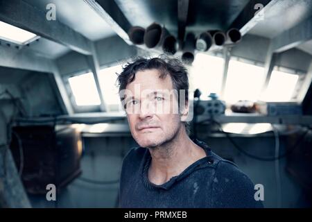 Original film title: THE MERCY. English title: THE MERCY. Year: 2017. Director: JAMES MARSH. Stars: COLIN FIRTH. Credit: BBC FILMS / Album Stock Photo