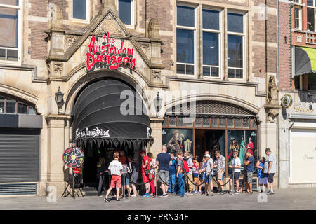 Amsterdam the Amsterdam dungeon a scary thrilling funny tourist attraction Rokin 78 Amsterdam city centre Holland The Netherlands EU Stock Photo