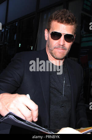 New York, NY, USA. 03rd Oct, 2018. David Boreanaz at Build Series promoting the new season of Seal Team on October 03, 2018 in New York City. Credit: Rw/Media Punch/Alamy Live News Stock Photo