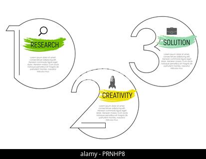 Infographic business template Stock Vector