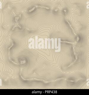 Topographic map background with space for your copy Stock Vector