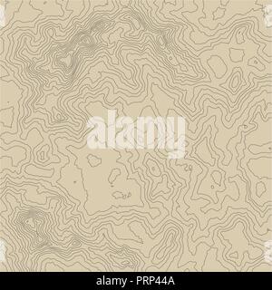 Topographic map background with space for your copy Stock Vector