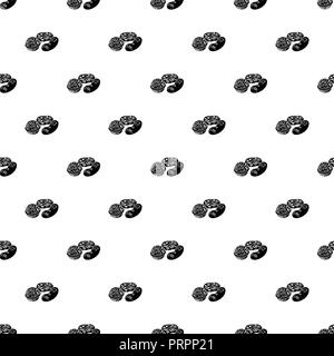 Nuts pattern vector seamless Stock Vector