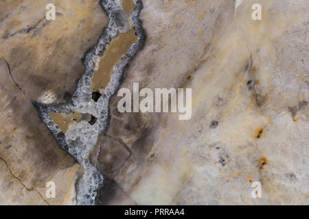 natural beautiful marble in contrasting colors warm, saturated shades, marble background texture, closeup, marble set with fifteen photographs Stock Photo