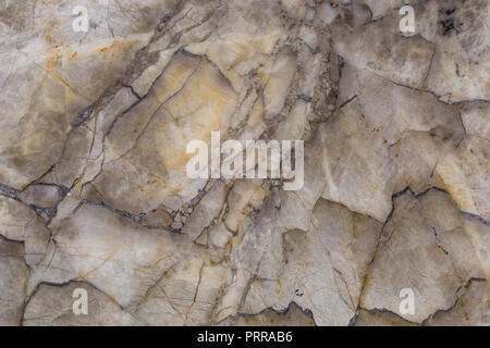 natural beautiful marble in contrasting colors warm, saturated shades, marble background texture, closeup, marble set with fifteen photographs Stock Photo