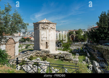 Visiting Athens in Greece, Europe Stock Photo