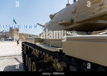 At Yad La-Shiryon during Independence Day celebrations, Israel Stock Photo