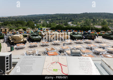 At Yad La-Shiryon during Independence Day celebrations, Israel Stock Photo