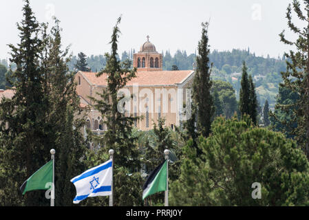 At Yad La-Shiryon during Independence Day celebrations, Israel Stock Photo