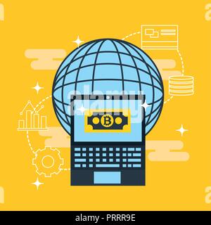 FinTech technology abstract concept vector illustration Stock Vector ...