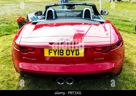 Jaguar F-Type V6 Auto convertible car, Jaguar F-Type car, Jaguar F-Type convertible car, F-Type Jaguar, Jaguar car, Jaguar cars, Jaguar convertible, Stock Photo