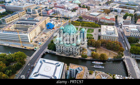 Berlin Cathedral Church or Berliner Dom, Berlin, Germany, Stock Photo