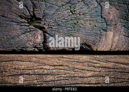 beautiful wood background from the old palm tree , concept, background Stock Photo
