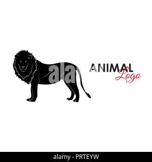 Lion icon logo symbol vector illustration Stock Vector