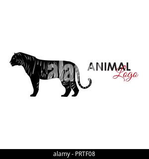 Tiger icon logo symbol vector illustration Stock Vector