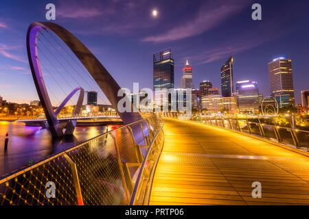 Elizabeth Quay, Perth Foreshore Stock Photo