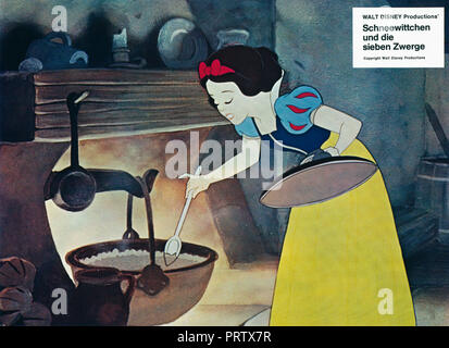 Schneewittchen und die sieben Zwerge aka. Snow White and the Seven Dwarfs, USA 1937 Regie: William Cottrell Stock Photo