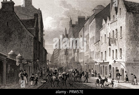 The Canongate, Edinburgh, Scotland, 19th century, from Modern