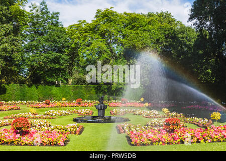 England, London, Regents Park, Queen Mary's Gardens Stock Photo