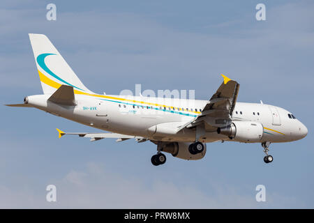 Airbus A319-115X CJ Business Jet 9H-AFK at EBACE Aircraft Trade Show ...