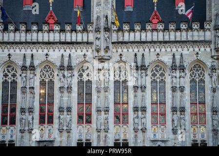 Town hall of Brugge Stock Photo