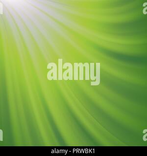 Green Blurred Background. Abstract Glowing Pattern Stock Vector