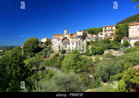 Village de Speracedes, Arriere pays Grassois, 06, Alpes-Maritimes, PACA ...