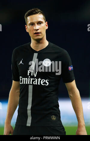 Paris, France. Credit: D. 3rd Oct, 2018. Julian Draxler (PSG