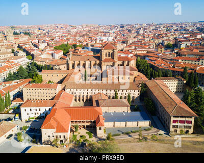 Convento de San Esteban is a Dominican monastery situated in the Plaza del Concilio de Trento (Council of Trent) in Salamanca, Spain Stock Photo