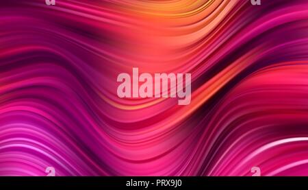 Abstract colorful vector background, color flow liquid wave for design brochure, website, flyer. Stock Vector