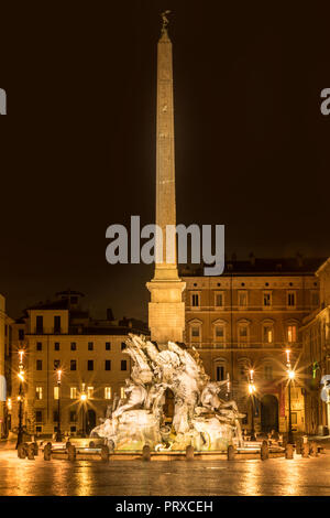 Piazza Navona, Rome Stock Photo