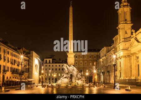 Piazza Navona, Rome Stock Photo