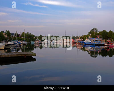 Little Tub Harbour, Tobermory, Ontario Stock Photo