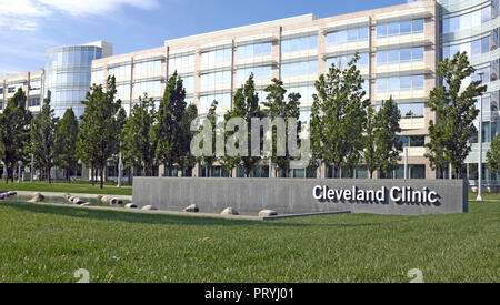 The Cleveland Clinic in Cleveland, Ohio, USA. Stock Photo