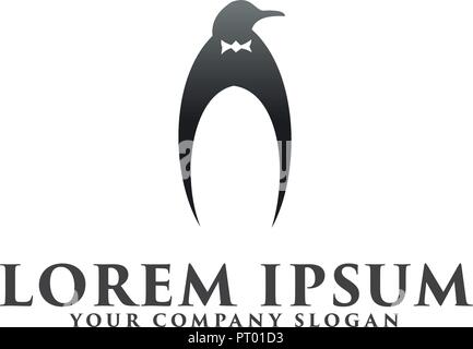 Penguin icon logo design template illustration Stock Vector Image & Art ...