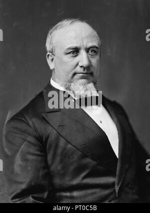 GEORGE Q. CANNON (1827-1901) American  leading member of the Church of Jesus Christ of Latter-day Saints Stock Photo