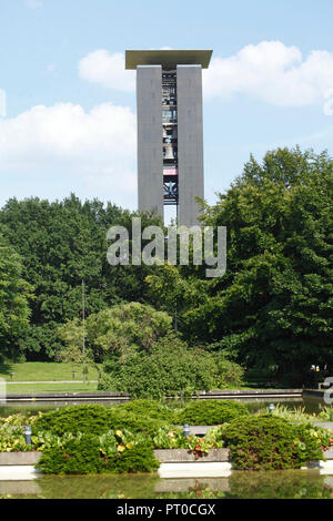 Carillon, clock tower in Tiergarten, Berlin, Germany, Europe Stock Photo